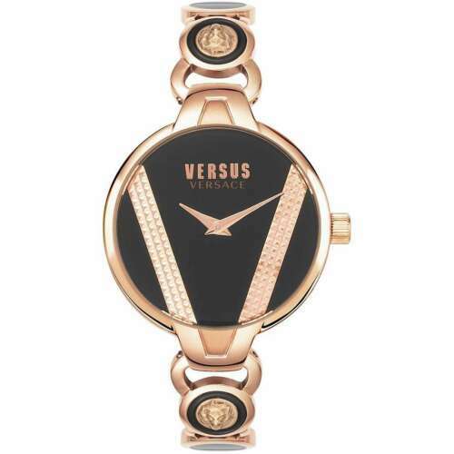 Montre Femme Vintage LBVYR-DIST.BYL PAR By Rose - Boîtier Rouge Bracelet Marron