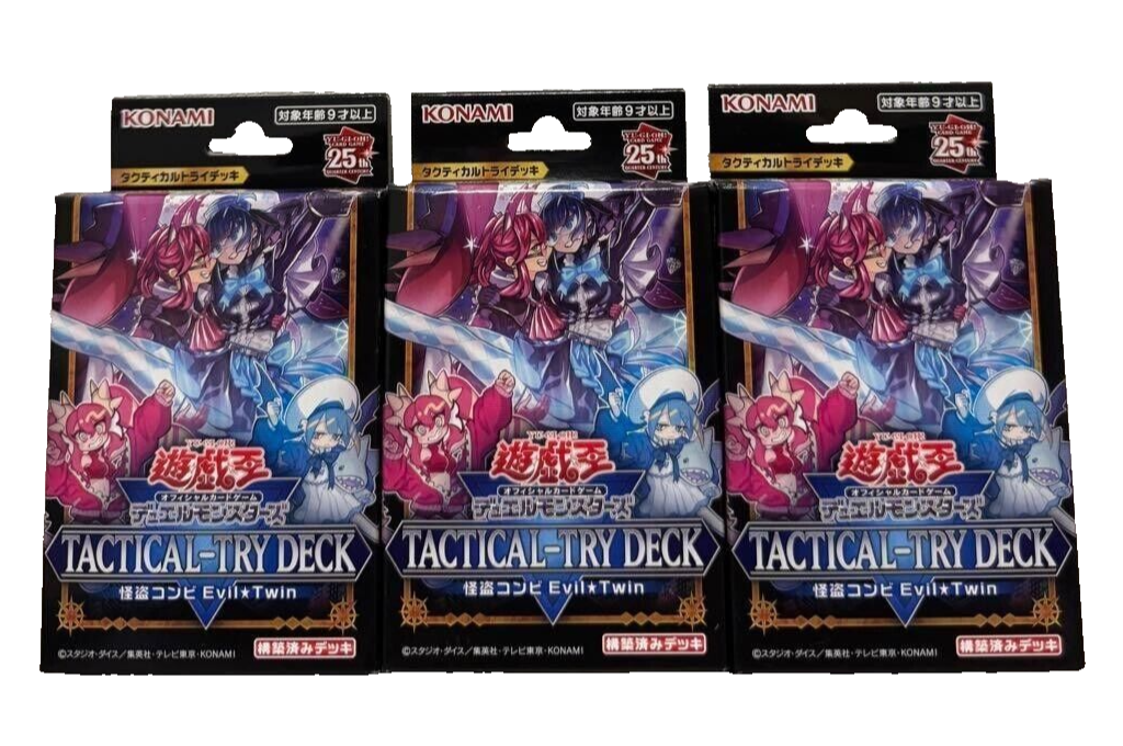Yu-Gi-Oh! OCG TACTICAL-TRY DECK Evil Twin the Kaito Pair Set