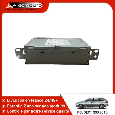 🇫🇷 AUTORADIO PEUGEOT 308 SW 2008- ➤1613171680 ♻️ - Photo 1/3