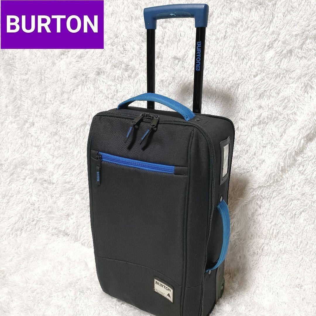 BURTON Black/Blue Carry Bag Carry Case Wheelie Travel | eBay