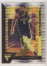 2020-21 Panini Flux Factory Set Pulsar Prizm Malik Beasley #104 2l4