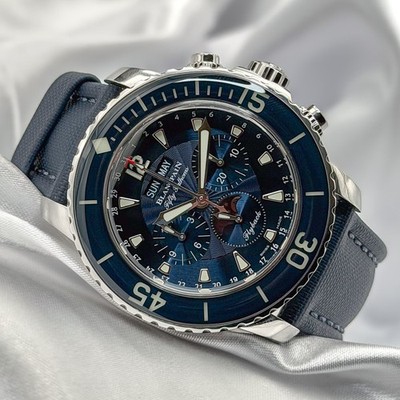 Blancpain Fifty Fathoms Calendar Flyback Chronograph Moonphase  5066F-1140-52B