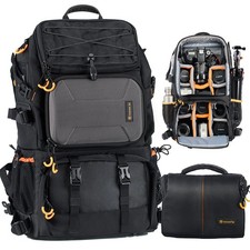 TARION 27L Extra Large Camera Backpack - 2 in 1 Professional Camera Bags