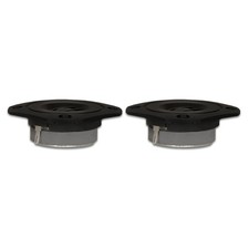 2 Goldwood Sound GT-302 Black Mylar Dome Tweeters 50 Watt each 8ohm Replacement