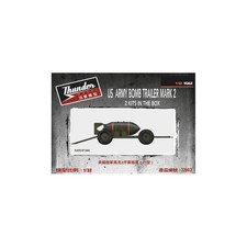 Thunder Model 1:32 Bomb trailer Mk2 2 x bomb trailers Military Model Kit TM32002
