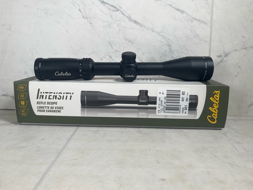 Mira para rifle Cabela's Intensity - 3-9x40 mm (A1G008808) Foto 2 de 4