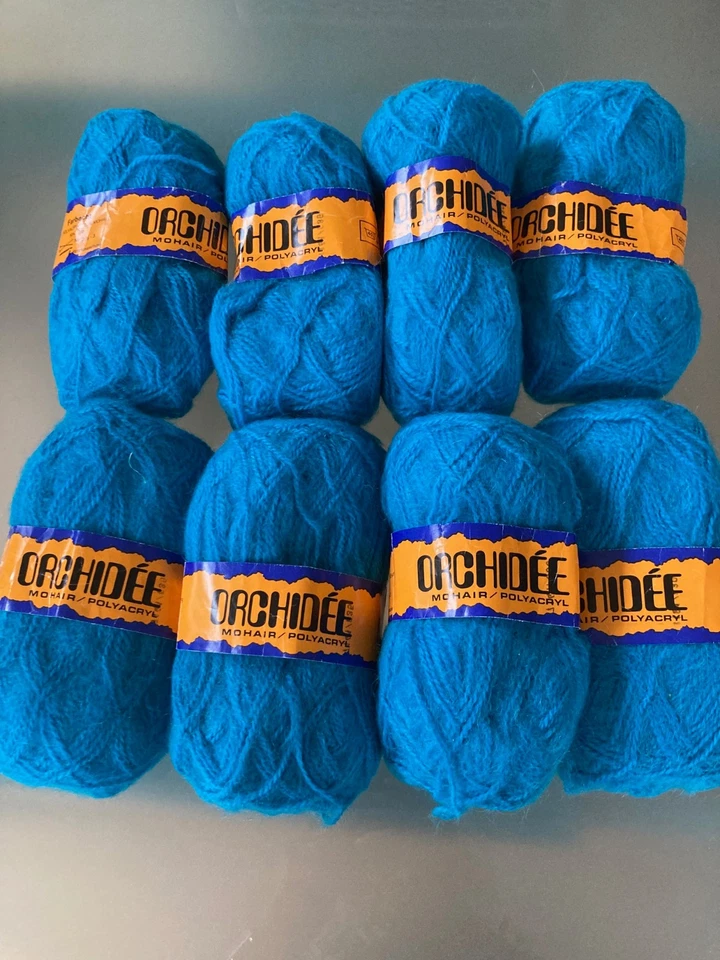 Strickgarn Orchidee mit Mohair – 320 g – NEU