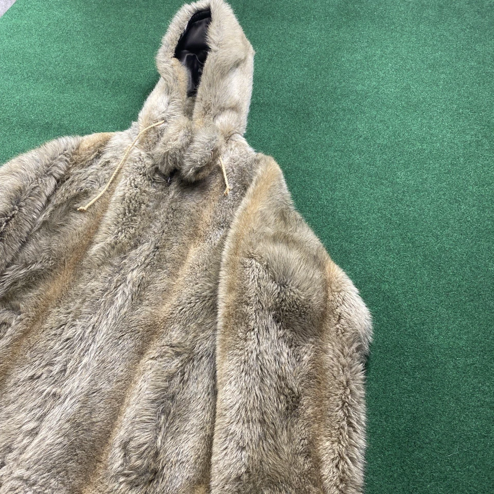 Vintage Zero King Jacket Mens 42 Brown 80S 90S Fur Arctic Parka Coat USA MADE - Image 2 of 4