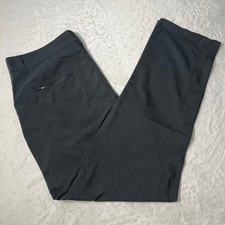 Quince Mens Black Lightweight Micro Ripstop Hike Pants Size 34x32 Stretch Quince Mens Black Lightweight Micro Ripstop Hike Pants Size 34x32 Stretch - Image 1