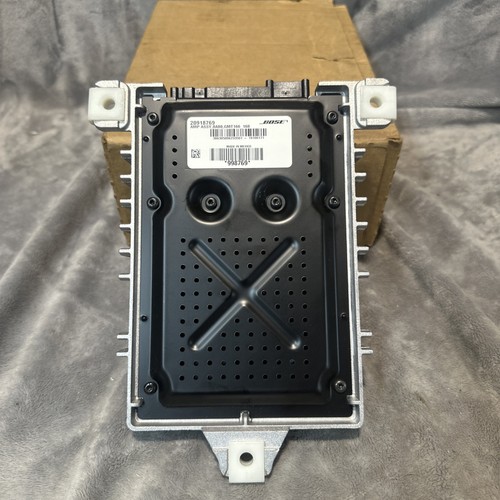 GM Genuine Parts 20918769 Audio Amplifier For 10-12 Cadillac Saab 9-4X SRX Bose - Picture 7 of 8