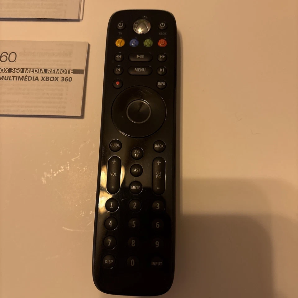 Microsoft Xbox 360 Media DVD Remote Control open box See Photos - Image 2 of 4