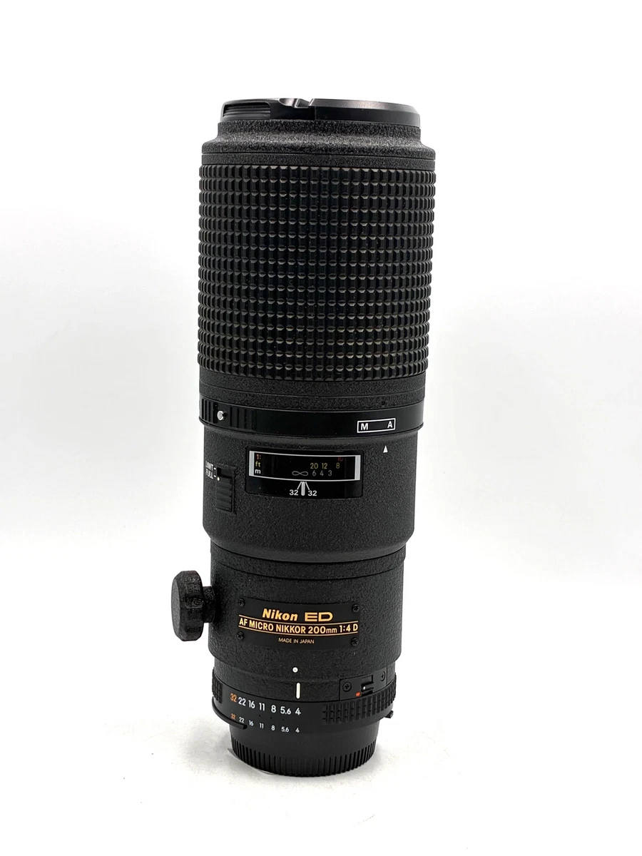 Nikon Micro NIKKOR f/4 Camera Lenses 200mm Focal for sale | eBay