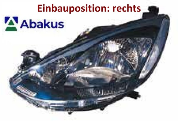 Abakus 216-1156RMLDEM2 Hauptscheinwerfer Rechts Scheinwerfer FüR Mazda-image