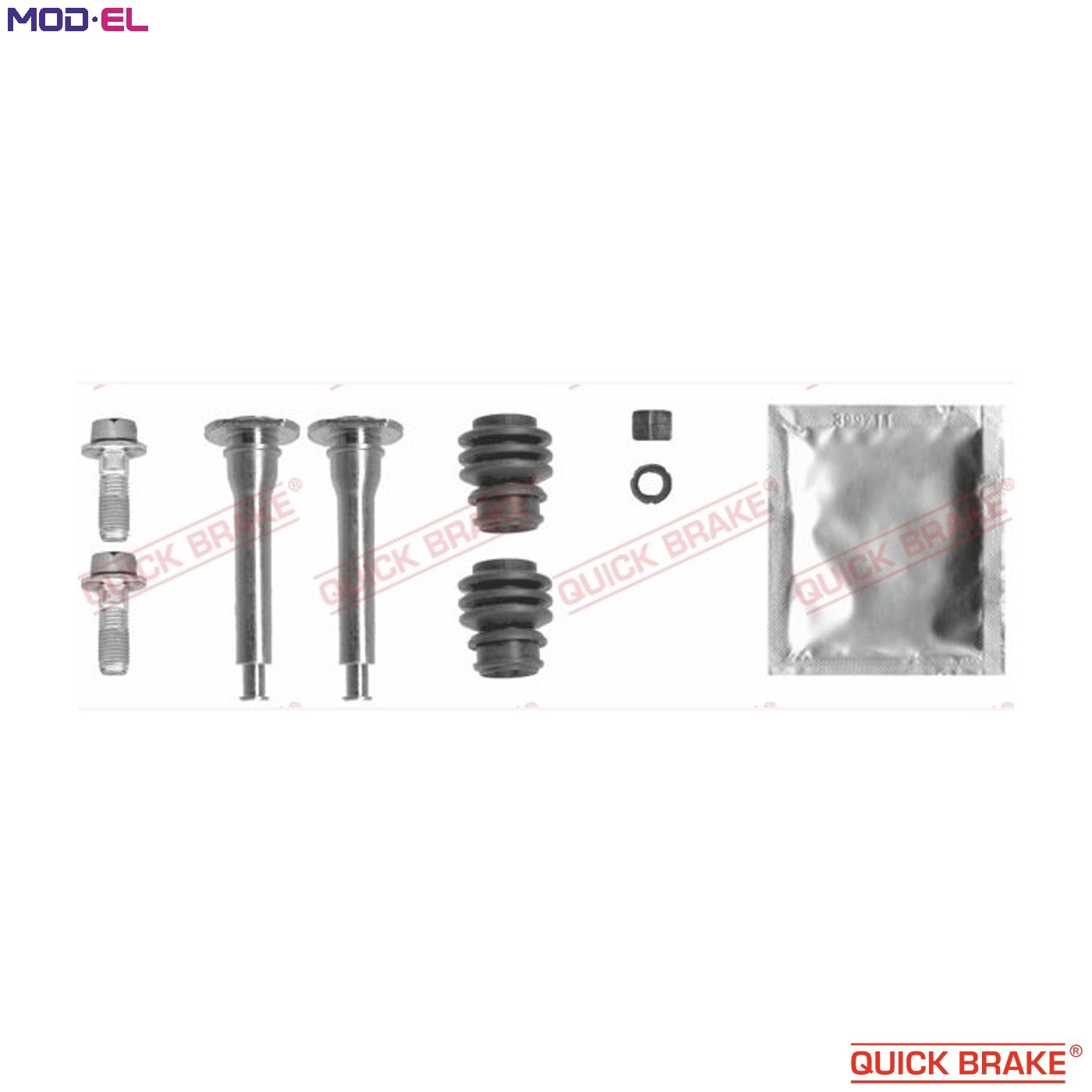 Front QUICK BRAKE 113-0034X Guide Sleeve Kit, brake caliper for OPEL,VAUXHALL - Image 11