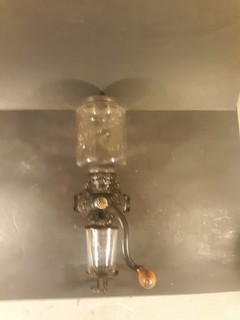 Arcade Crystal #3 Coffee Grinder Original Arcade Catch Cup