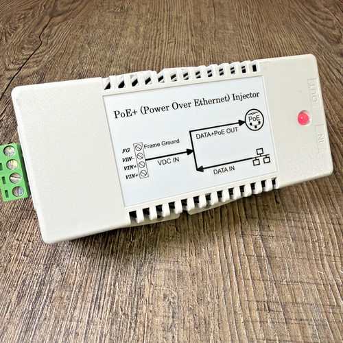 TP-DCDC-4848GD-HP 56V 35W Gigabit PoE Injector 36-72VDC Tested