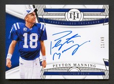 Top Peyton Manning Autograph Cards 20