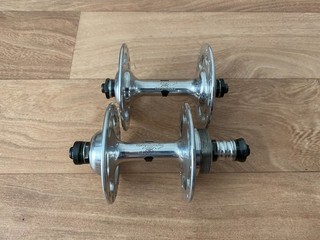 Campagnolo Record ITA Hochflanschnaben Set 28 Loch 100 128 mm Hochflansch Naben