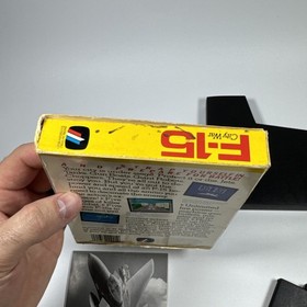 F-15 City War (Nintendo NES) Completo En Caja con Manual Juego Vintage