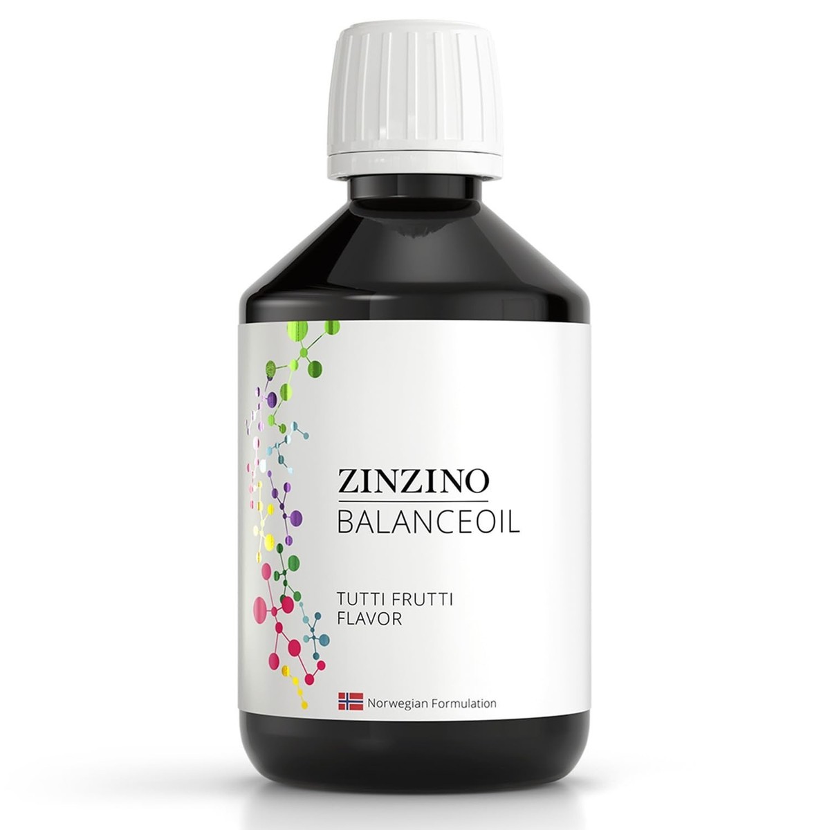 Zinzino BalanceOil+ Tutti Frutti 300ml Kids Omega-3 Fish Oil EPA