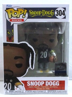 Snoop Dogg Steelers Vinyl-Figur – Limitierte Auflage, Mit Schwarzem Trikot, Sammlerstück