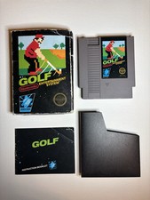 Golf Nintendo Entertainment System NES, 1985 Game, Box and Manual - Tested CIB