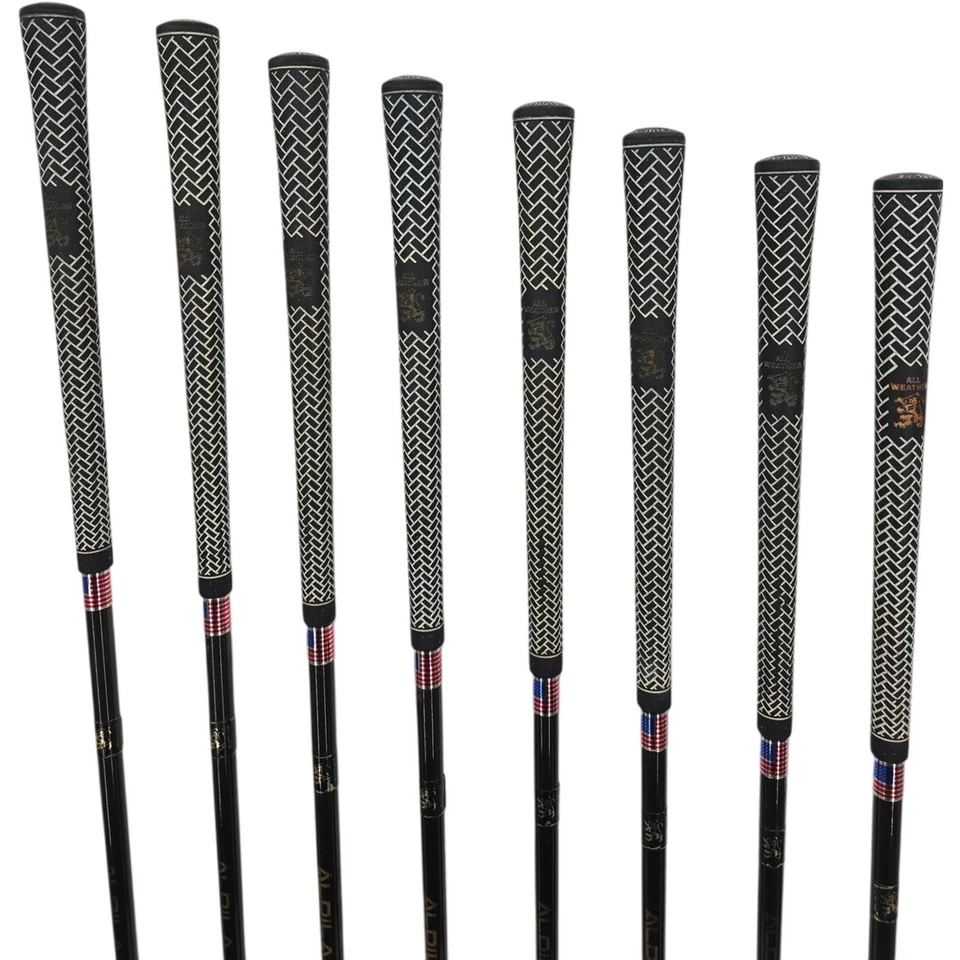Slotline USA Inertial Radius Sole Iron Set 3-SW RH R-Flex Boron Graphite Shafts - Image 4 of 4