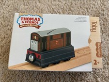 NEW Thomas Friends Wooden Railway Toby Engine Toy Train 2023 Fisher Price