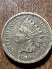 1859 Indian Head Penny W/o Shield Actual Coin. Valued @$$49 Sale For $39.75
