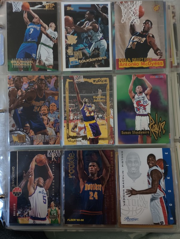 NBA Basketball Cards Lot 
