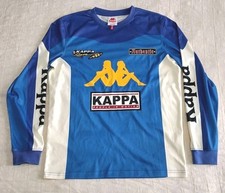 Jersey Kappa Auténtico Raygun Manga Larga Azul Medio