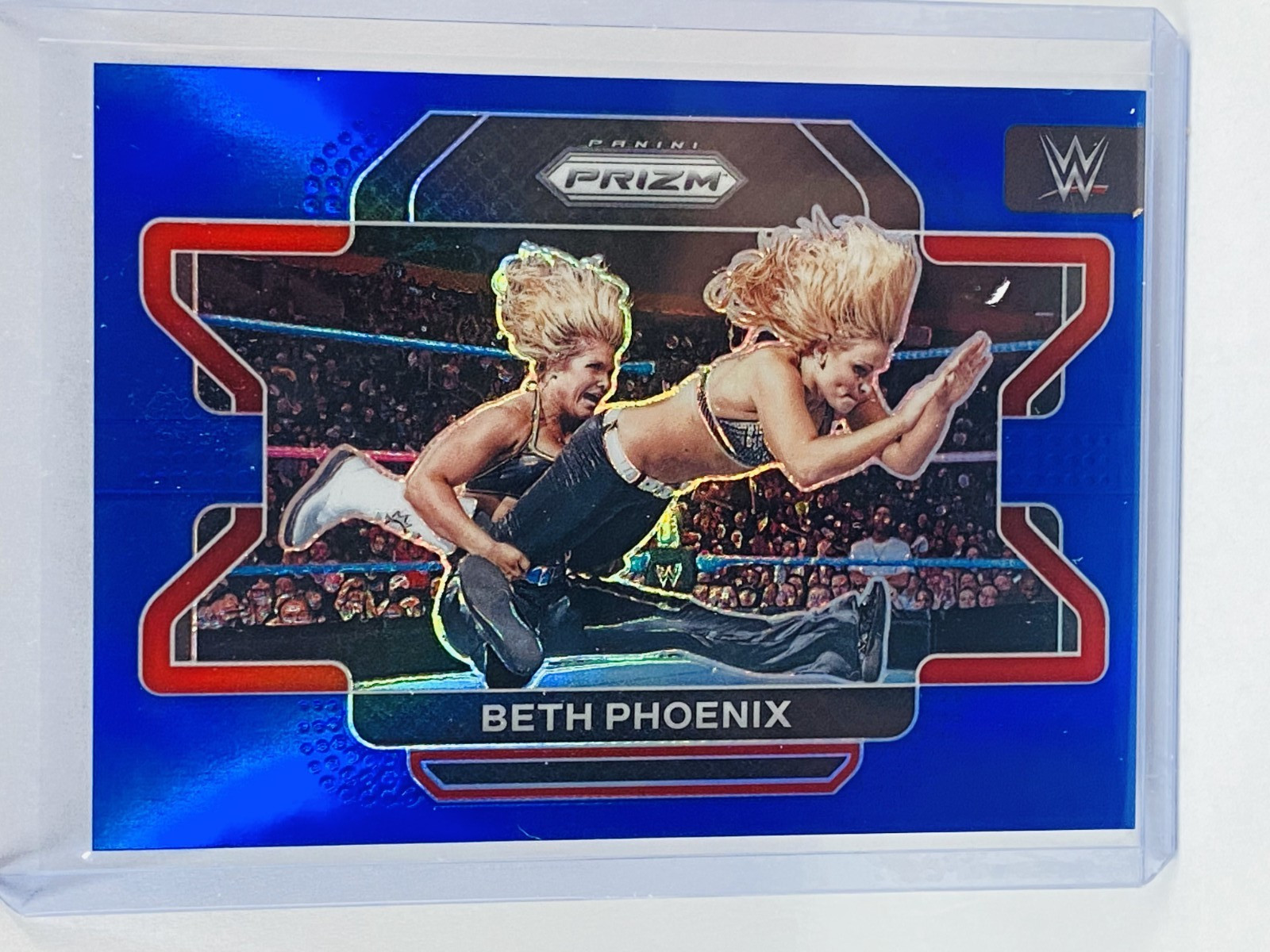 2022 Panini Prizm WWE Beth Phoenix Blue #046/199