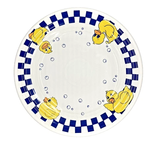 NEW Fiesta Rubber Ducky 9" Luncheon Plate