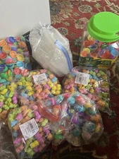 Mini Animal 1” Figures & Bubble Containers For Vending Approx 500