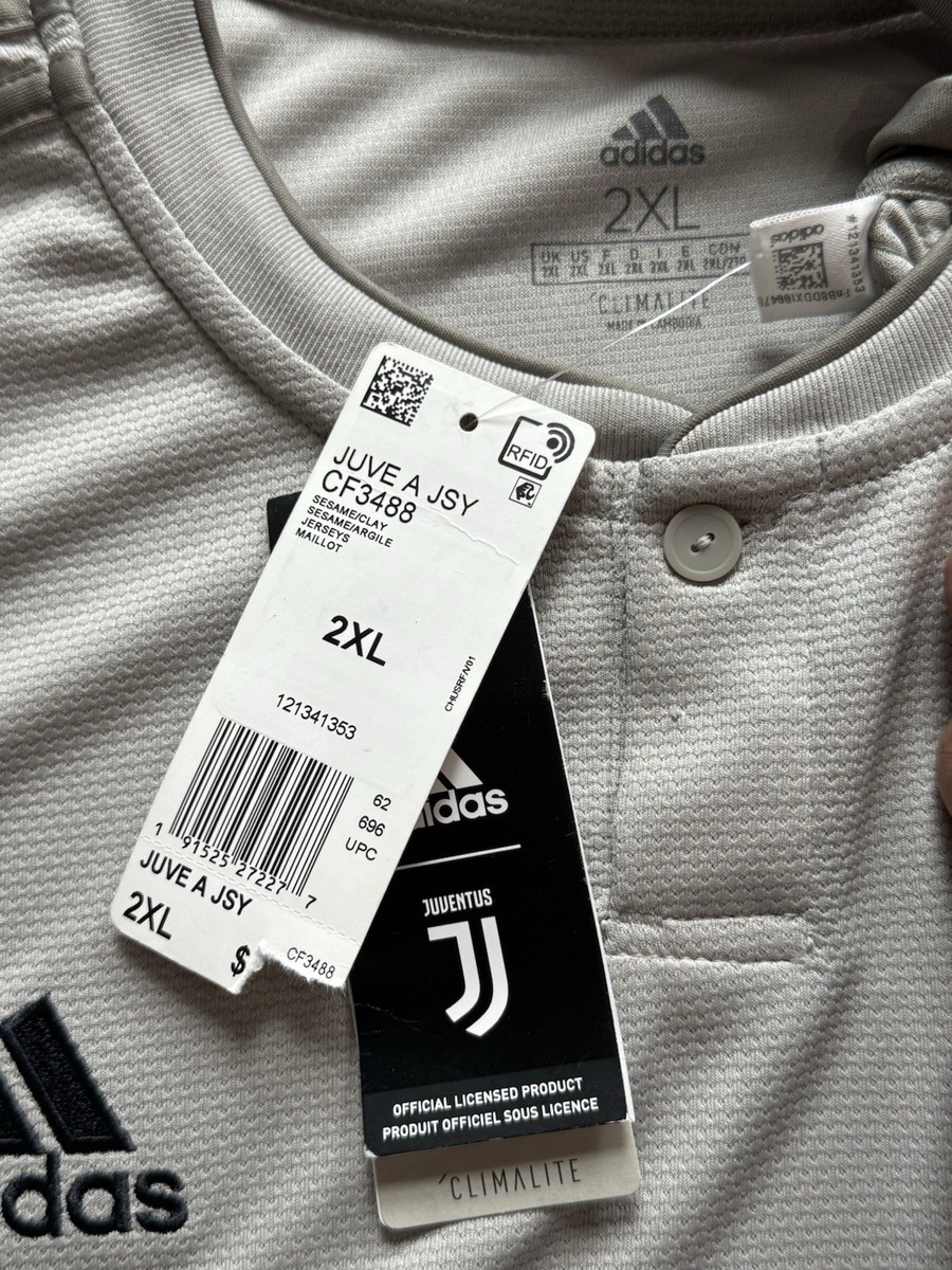 2018/19 Juventus Away Jersey #7 Ronaldo 2XL adidas Cygames sponsor
