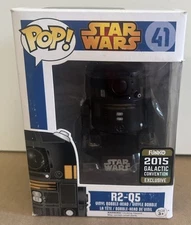 Funko Pop! Star Wars R2-Q5 Galactic Convention Exclusive 2015 #41 w/ Protector