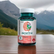 NEURIVA Original Brain Supplement for Memory Focus & Concentration 50ct 05/26+