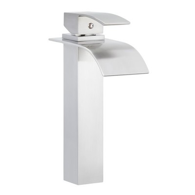 Miseno ML631 Nickel Remi 1.2/2.2 Gpm Single Hole Vessel Bathroom Faucet