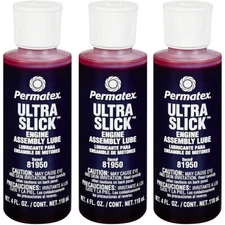 Permatex Ultra Slick Engine Assembly Lube Set 81950 Lubricant 12oz (3 x 4oz)