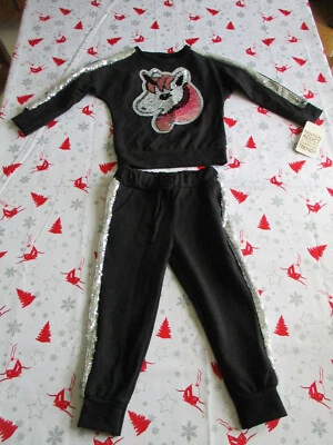 ensemble Pull+pantalon noir Taille 2Ans Marque Fashion Fille Neuf avec étiquette - Photo 1/2