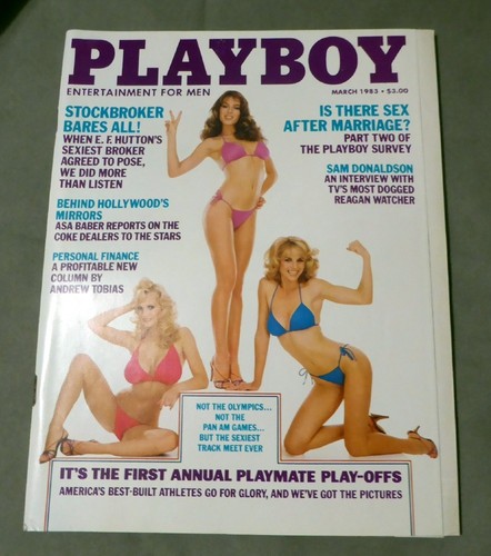 Playboy Magazin März 1983 Alana Soares GUT
