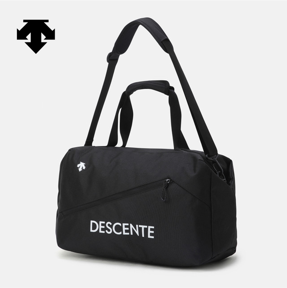NEW DESCENTE Training Small Gym Bag SQ123TBG12 BLACK UNISEX SIZE