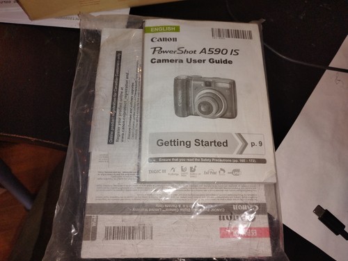 Canon PowerShot A590 IS 8.0MP Digital Camera - Gray - Picture 8 of 9