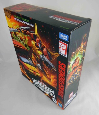 Transformers WFC-K29 Kingdom Commander RODIMUS PRIME & Trailer War