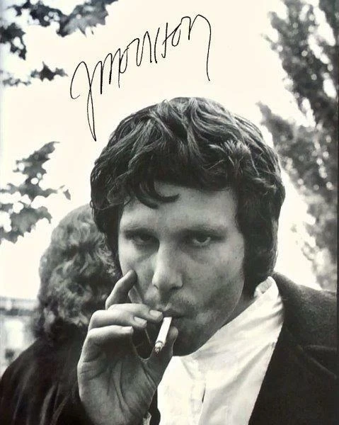 REPRINT - JIM MORRISON The Doors Smoking Singer Signed 8 x 10 Photo Poster  | eBay