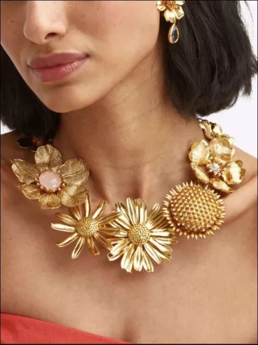 Mixed Wildflower Necklace 