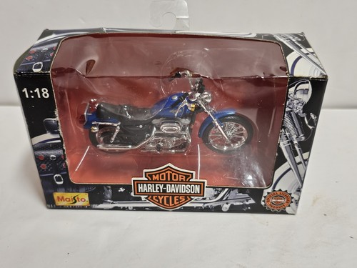 Lotto di 7 pressofusi moto Harley Davidson Maisto 1/18 - Foto 9 di 10