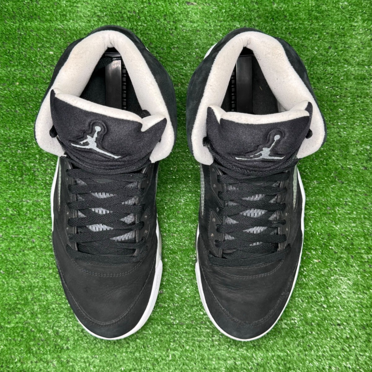 Jordan Air Jordan 5 Retro Shoes Mens Size 11 Black Oreo Sneakers 136027-035 Jordan Air Jordan 5 Retro (GS)  main image 4