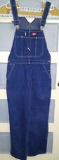 Dickies Overalls Denim Jean 34x30 slightly used if at all EE5