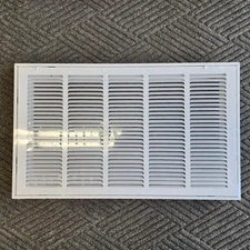 25" wide x 14" Return Air Filter Grill White, Part #61248